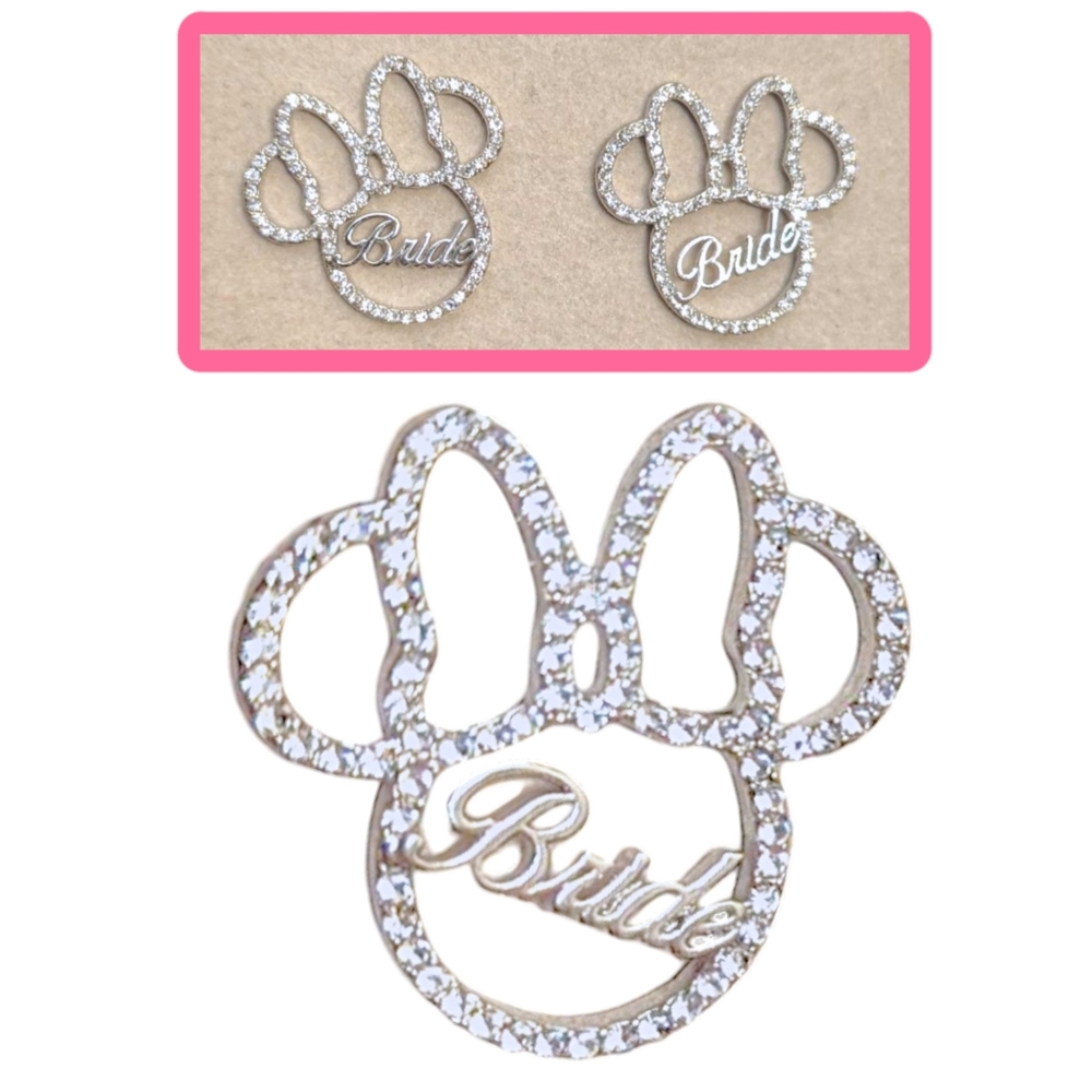 Silver Bride Earrings